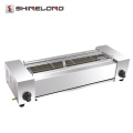 K1354 Barbecue elétrico para churrasco elétrico de aço inoxidável comercial